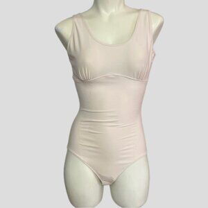 Spanx Spoil Me Cotton Nude Shapewear Bodysuit Size XL